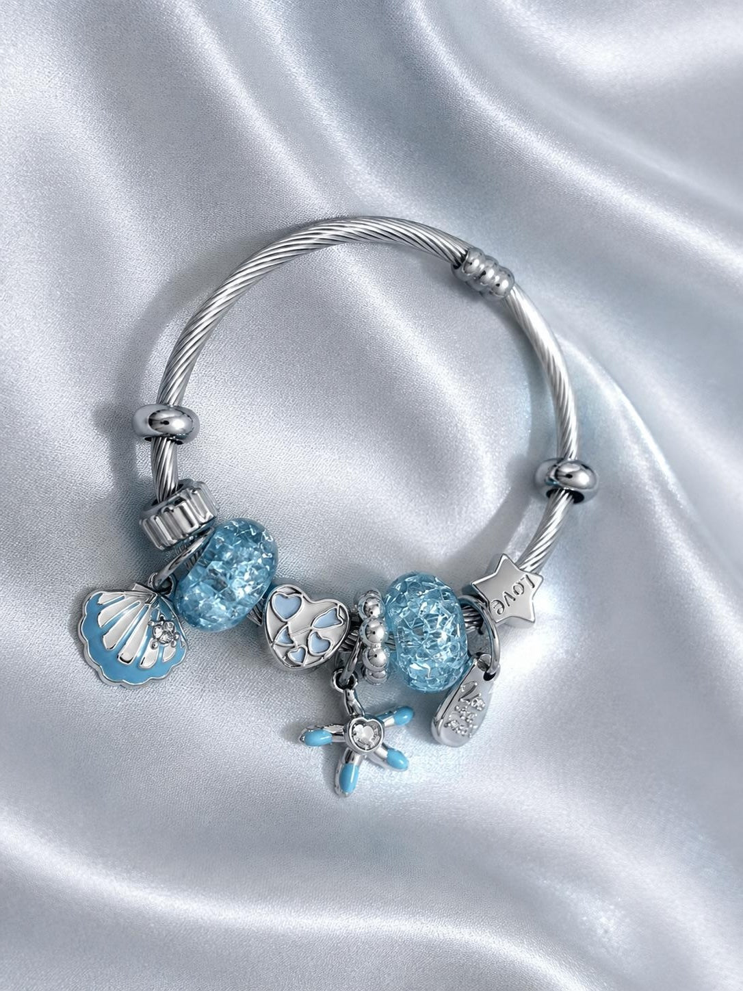 Pulseira Marinha Azulada
